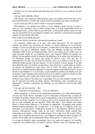 La rebelion de atlas