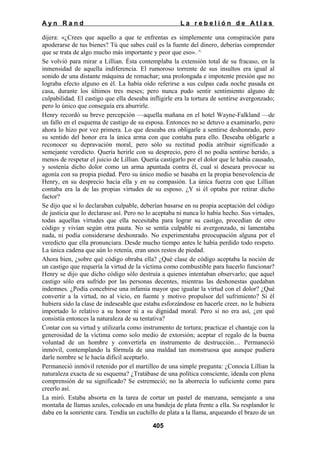 La rebelion de atlas