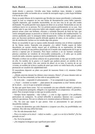 La rebelion de atlas