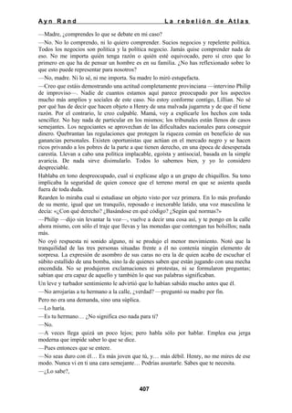 La rebelion de atlas