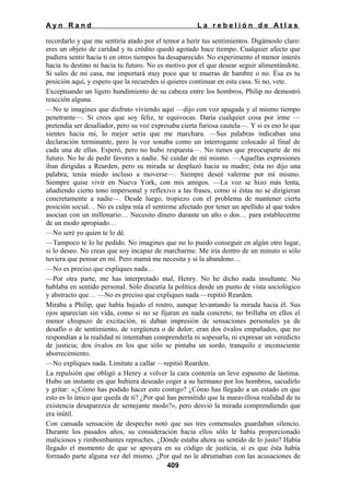 La rebelion de atlas