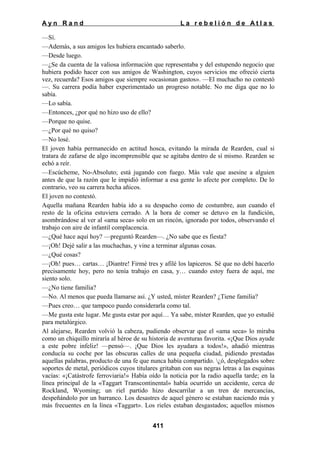 La rebelion de atlas