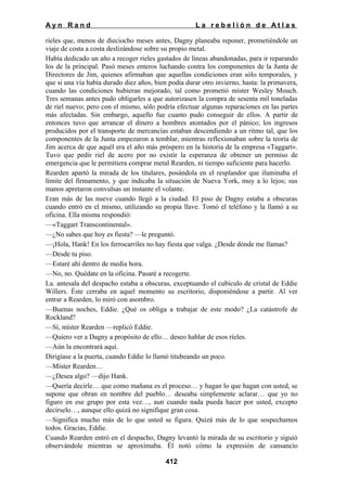 La rebelion de atlas