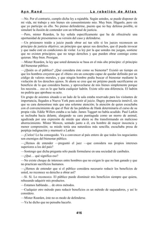 La rebelion de atlas