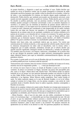 La rebelion de atlas