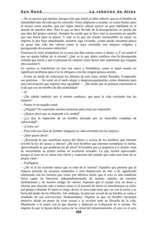 La rebelion de atlas