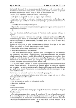 La rebelion de atlas