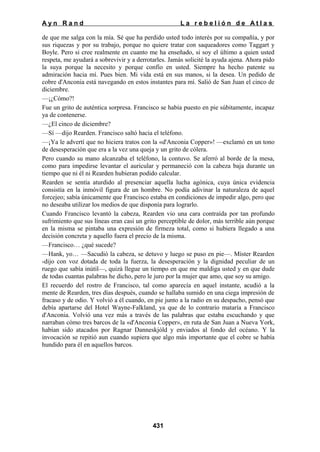 La rebelion de atlas