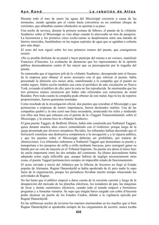 La rebelion de atlas