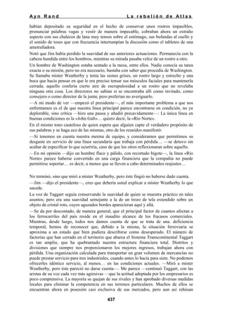 La rebelion de atlas