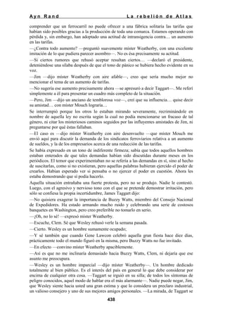 La rebelion de atlas