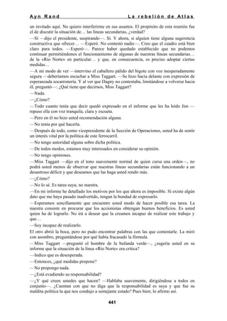 La rebelion de atlas