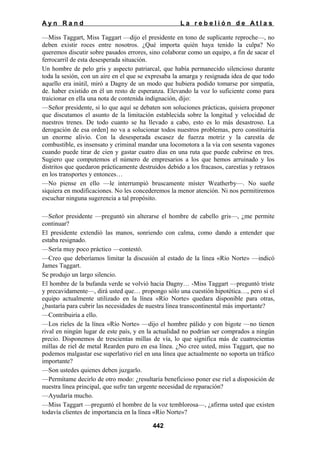 La rebelion de atlas