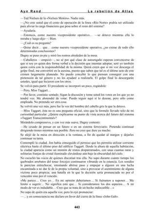 La rebelion de atlas