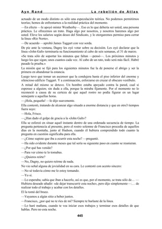 La rebelion de atlas