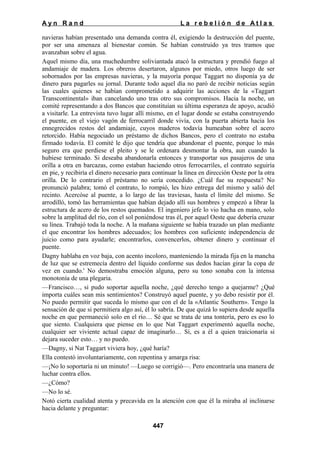 La rebelion de atlas