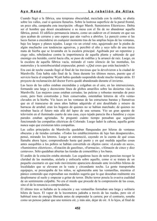 La rebelion de atlas