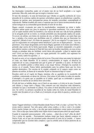 La rebelion de atlas