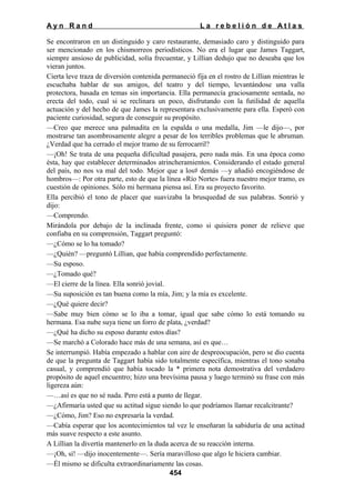 La rebelion de atlas