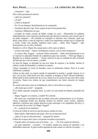 La rebelion de atlas