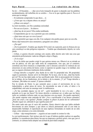 La rebelion de atlas