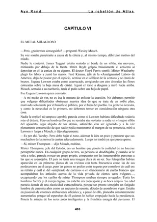 La rebelion de atlas