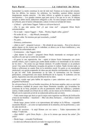 La rebelion de atlas