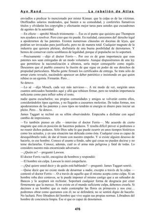 La rebelion de atlas