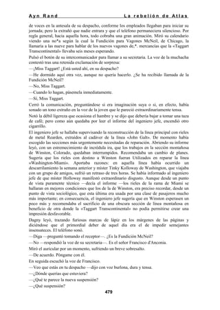 La rebelion de atlas