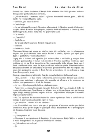 La rebelion de atlas