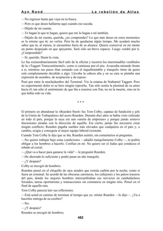 La rebelion de atlas