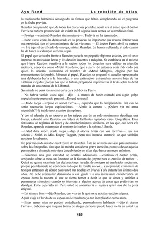 La rebelion de atlas