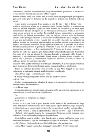 La rebelion de atlas