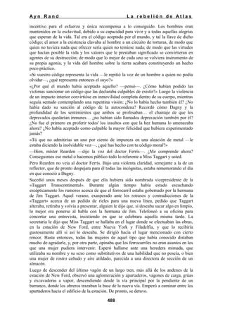 La rebelion de atlas