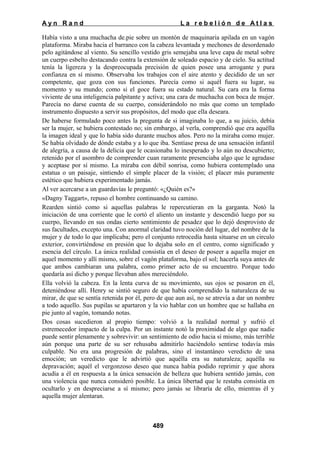 La rebelion de atlas