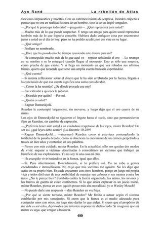 La rebelion de atlas