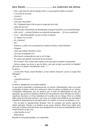 La rebelion de atlas