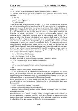 La rebelion de atlas