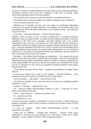 La rebelion de atlas