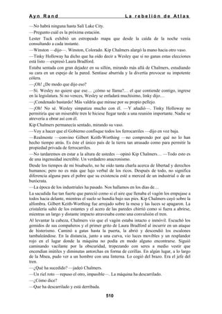 La rebelion de atlas