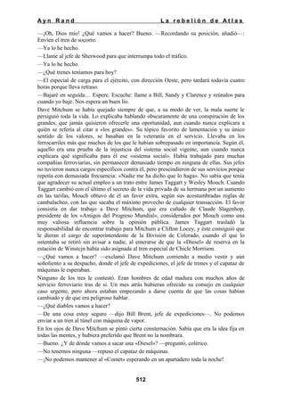 La rebelion de atlas