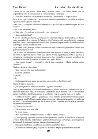 La rebelion de atlas