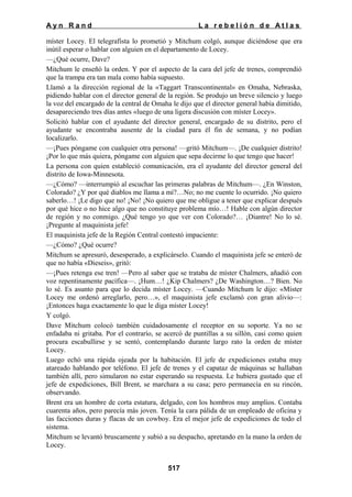 La rebelion de atlas