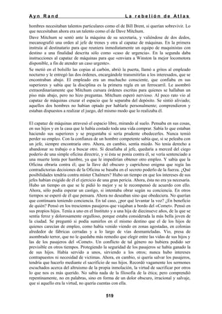 La rebelion de atlas