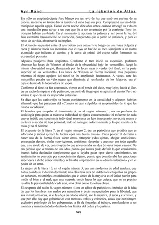 La rebelion de atlas