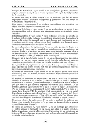 La rebelion de atlas