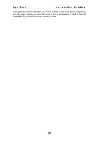 La rebelion de atlas