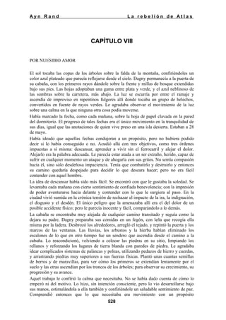 La rebelion de atlas