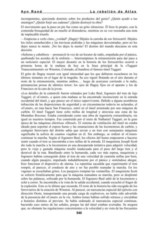 La rebelion de atlas