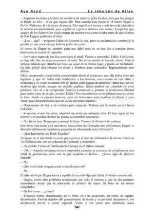 La rebelion de atlas